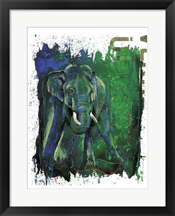 Framed Born to Run by Rolf Knie | 19 3/4 x 15 3/4