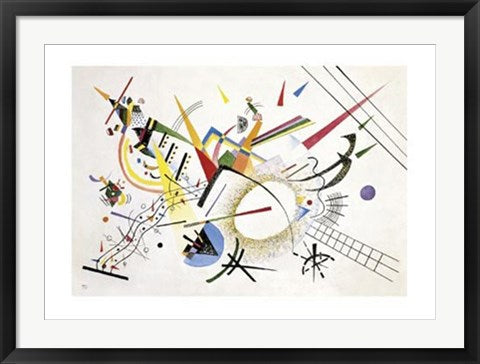 Framed Frosty Moon I by Val Garcia | 31 1/2 x 23 1/2