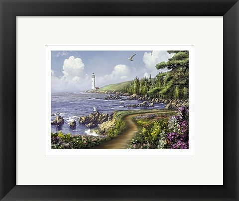 Framed Art Destiny Point by Alan Giana | 9 1/2 x 11 3/4