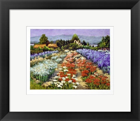 Framed Art Fleurs a Couper by Nicole Clement | 9 1/2 x 11 3/4