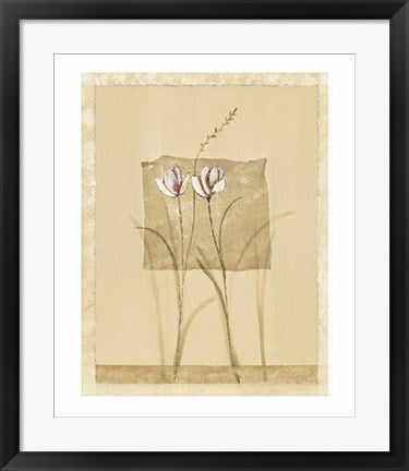 Framed Fleurs de Champs II by Stephanie Flateau | 23 1/2 x 19 3/4