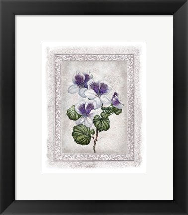 Framed Art Flowers of Spring II by Tom Wood | 11 3/4 x 9 1/2