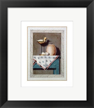 Framed Art Home in the Country II by Tom Wood | 11 3/4 x 9 1/2