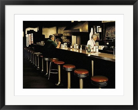 Framed Some Days It Don't Pay by Dale Kennington | 19 3/4 x 27 1/2