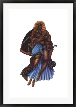 Framed Isis & Osirus by Raven Williamson | 36 x 24