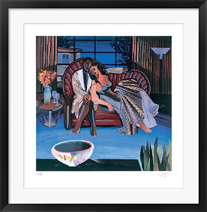 Framed Saturday Night by Gigi Boldon | 23 1/2 x 22
