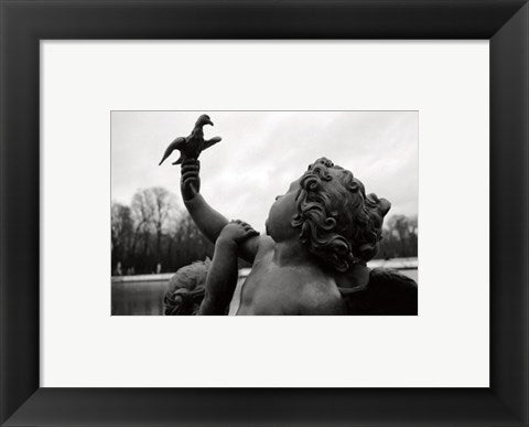Framed Art Cherub II by Donna Cameron | 9 ¼ x 13