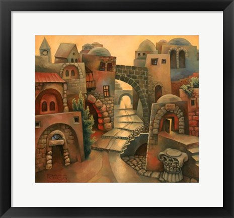Framed Chamsin by Deborah Kotovsky | 12 x 17
