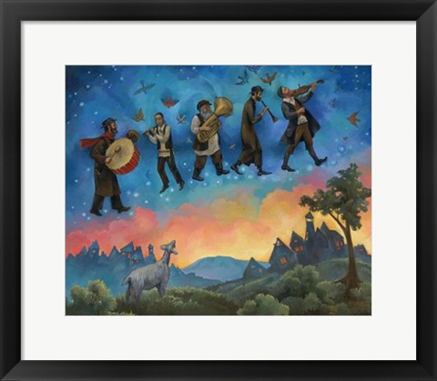 Framed Music From the Heavens by Deborah Kotovsky | 11 5/8 x 16 ½