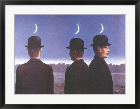 Framed Le Chef-d'Oeuvre ou Les Mysteres by Rene Magritte | 19 ¾ x 27 ½ Art...