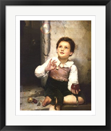 Framed Bubbles by Franz Thone | 20 x 16