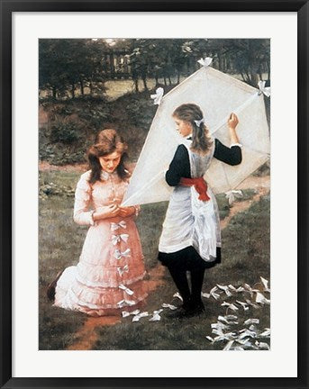 Framed The Kite by John Morgan | 28 x 22