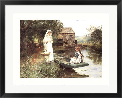 Framed Afternoon Picnic by John Yend King | 20 1/4 x 27 1/4