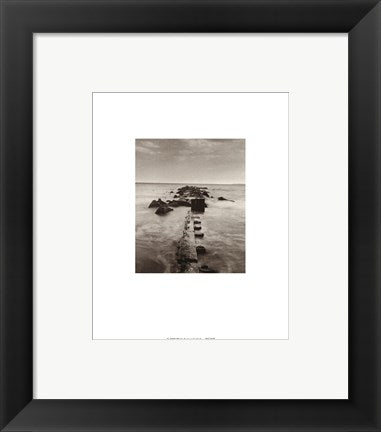 Framed Art New York by the Water II by Walter Gritsik | 9 3/4 x 7 3/4