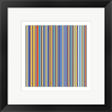 Framed Art Square Straights IV by Jo Macdonald | 11 3/4 x 11 3/4