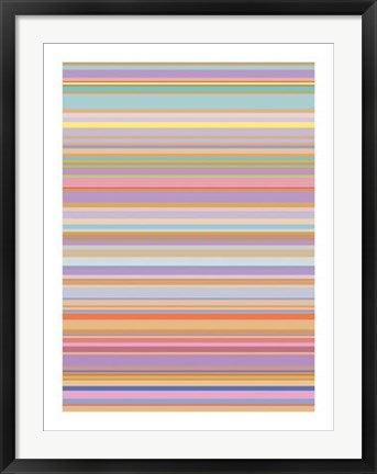 Framed Median Straights I by Jo Macdonald | 23 1/2 x 31 1/2