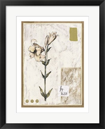 Framed Figure 1639 by Sylvie Chaland | 19 3/4 x 15 3/4