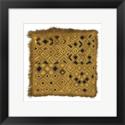 Framed Art Rafia III by Schoa-Kuba | 11 3/4 x 11 3/4