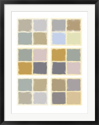 Framed Quadrilaterals by Garner Morton | 31 1/2 x 23 1/2