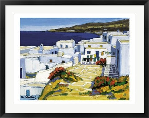 Framed Linges au Soleil by Jean-Claude Quilici | 23 1/2 x 31 1/2