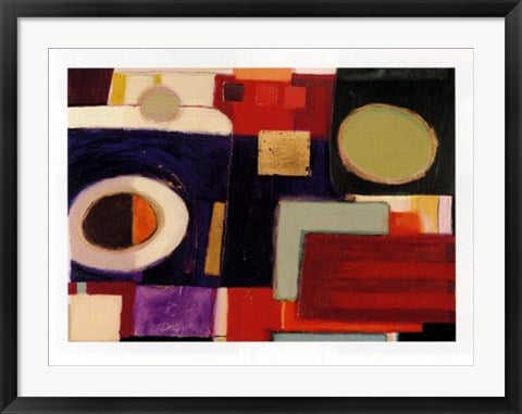 Framed Eiffel Tower Evening by Henri Silberman | 31 1/2 x 23 1/2
