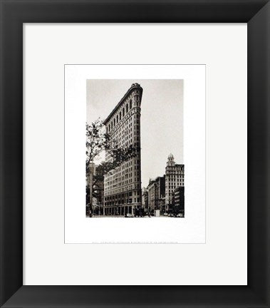 Framed Art Flatiron Building by Igor Maloratsky | 10 x 8