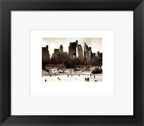 Framed Art Wollman Rink by Igor Maloratsky | 8 x 10