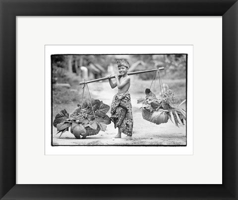 Framed Art Bali III by Kim Anderson | 9 1/2 x 11 3/4