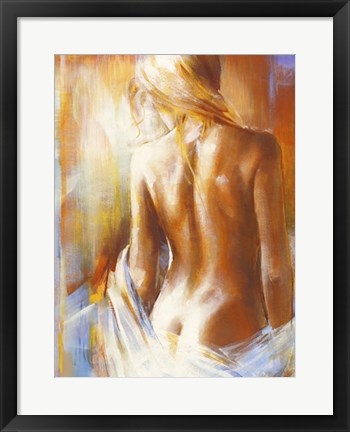 Framed Nu de Dos II by Alain Dumas | 19 3/4 x 15 3/4