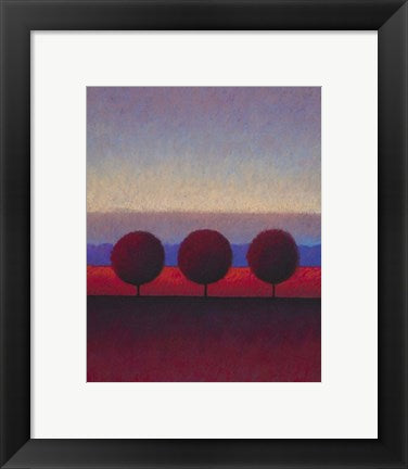 Framed Art Dusk by Fred Fieber | 11 3/4 x 9 1/2
