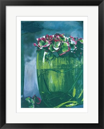 Framed The Green Vase by Jenny Dreifuss | 19 3/4 x 15 3/4
