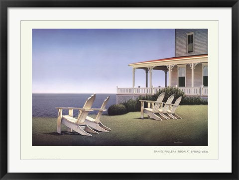 Framed Noon at Spring View by Daniel Pollera | 24 x 34