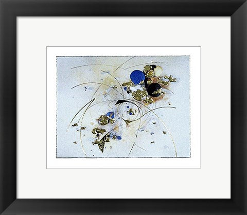 Framed Art Movimento VI by Hansjorg Furrer | 9 ½ x 11 ¾