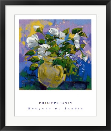 Framed Bouquet de Jardin by Philippe Janin | 23 1/2 x 19 5/8