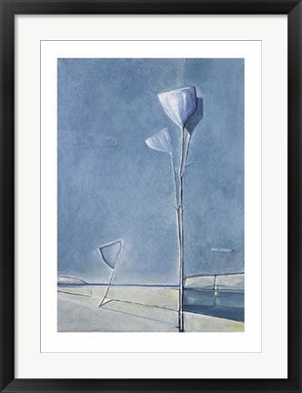 Framed Rhapsody in Blue I by Werner Eick | 27 1/2 x 19 3/4