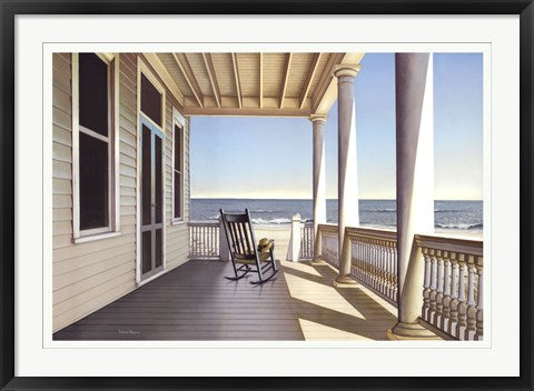 Framed Art Carolina Porch by Daniel Pollera | 26 x 38