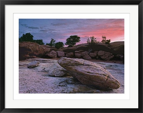 Framed South Rim, Canyon de Chelly by Hank Gans | 23 1/2 x 31 1/2