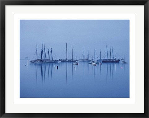 Framed Rockland, Maine by Hank Gans | 23 1/2 x 31 1/2