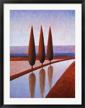 Framed Reflections III by Fred Fieber | 31 1/2 x 23 1/2