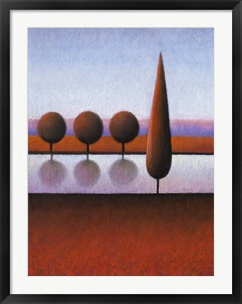 Framed Reflections IV by Fred Fieber | 31 1/2 x 23 1/2