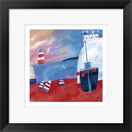 Framed Art Low Tide by Dave Jaundrell | 11 3/4 x 11 3/4