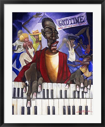 Framed Back in the Day by Michael Wallace | 29 x 24