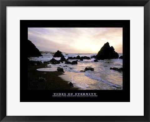 Framed Tides of Eternity by Dennis Hallinan | 15 3/4 x 19 3/4