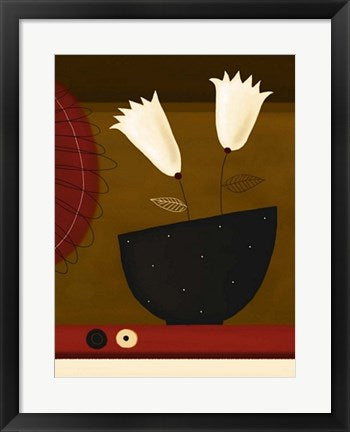 Framed Hairbells by Jo Parry | 19 3/4 x 15 3/4