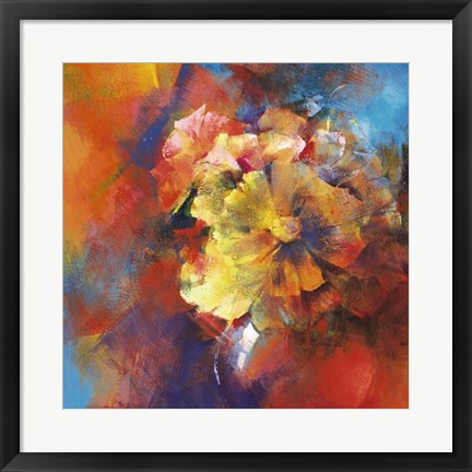 Framed Floral Glory by Astrid DeVere | 19 3/4 x 19 3/4