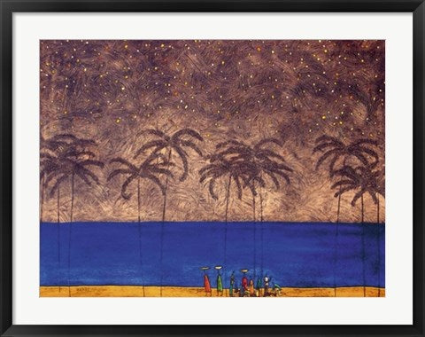 Framed By the Beach by Alvar Farre | 23 1/2 x 31 1/2