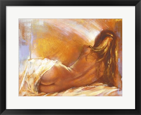 Framed Odalisque I by Alain Dumas | 15 3/4 x 19 3/4