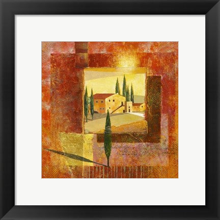 Framed Art Toscana IV by Carlo Colombo | 11 3/4 x 11 3/4