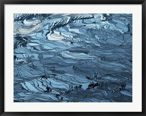 Framed Bluewater by Chen Frank | 23 1/2 x 31 1/2