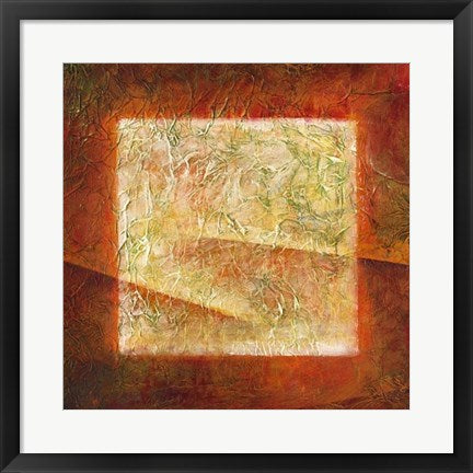 Framed Tao Square by Nerissa Harvey | 19 3/4 x 19 3/4